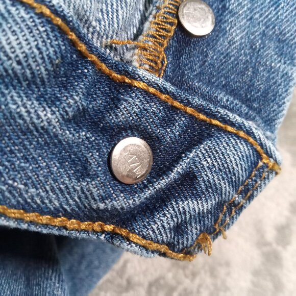 Levis 501 XX Jean Men 36x31, Tag 38x32 Blue Denim Button Fly Relaxed Straight - Picture 13 of 16